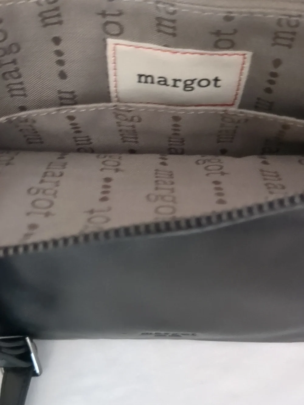 New! Margot Black Genuine Leather Shoulder Crossbody Bag
